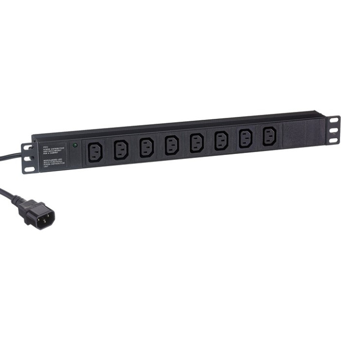 Блок розеток EXEGATE SERVERPRO PDU-19H810 AL-8C13-C14-2,5CU EX280856RUS