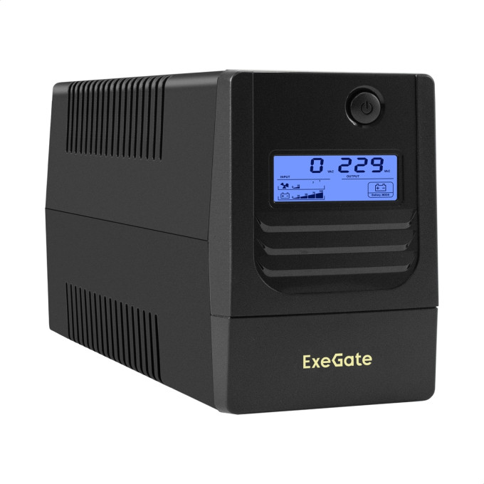 ИБП EXEGATE SMART LB-650.LCD.AVR.2SH EX299498RUS