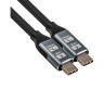 Кабель для зарядки EXEGATE Type-C - Type-C EX-CCP-USB3,2-CMCM-1,5 EX298763RUS