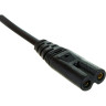 Кабель EXEGATE POWER PCN-1,5P VDE-250V-2*0,5MM2 1,5м EP280675RUS