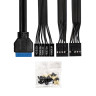 Корпус Minitower EXEGATE BAA-308MUC-UNS350 EX299240RUS